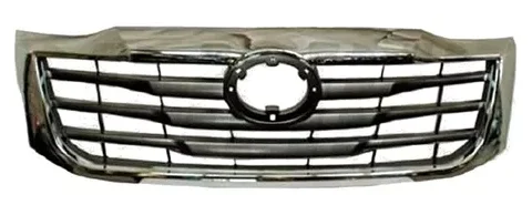 Repuesto de la máscara cromada/gris para Toyota Hilux modelos 2012 a 2015, ideal para mantener el estilo original de tu vehículo.