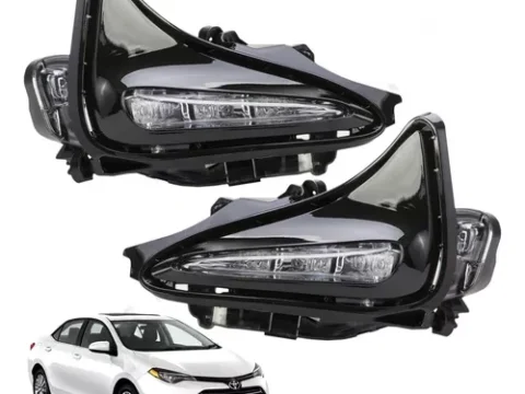 Kit de neblineros con luces LED para Toyota Corolla modelo 2017 a 2019 tipo USA.