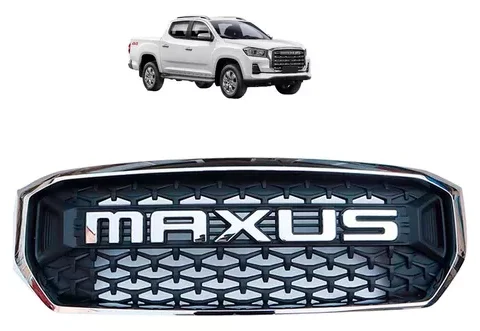 Imagen de la camioneta Mascara Maxus T60 modelo 2021/2023 destacando la palabra "Maxus".