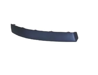 Pieza de automóvil: Moldura izquierda del parachoques delantero para Citroen C4 del año 2007 al 2010.