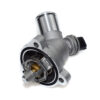 Termostato con carcaza para Chevrolet Spark GT 1.2 del año 2011 al 2018, con una temperatura de apertura de 105 grados.