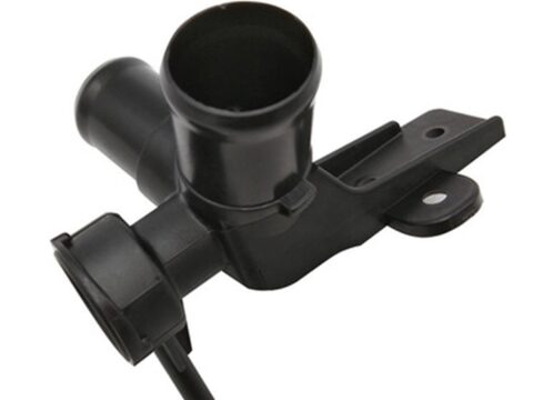 Refrigerador de radiador para autos Hyundai Accent RB 1.6 2011-2023 y Kia Rio 1.2 y 1.4 2011-2017, motores G4FC y G4FG - Canería principal.