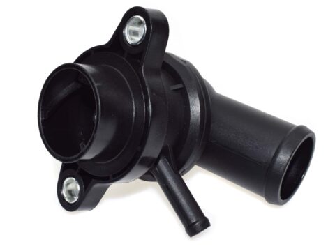 Termostato para autos Chevrolet Aveo 1.6 2004/2015, Daewoo Nubira 1.6 y Espero 1.5 de 82 grados con carcasa plástica, imagen principal.