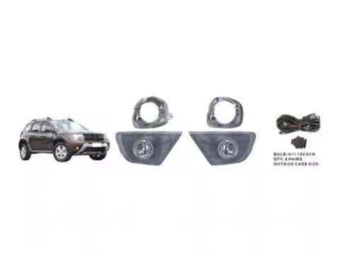 Kit de neblineros para Renault Duster 2020 en adelante, accesorio automotriz de alta calidad para mejorar la visibilidad en condiciones de neblina.