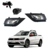 Kit de neblineros para Volkswagen Saveiro fabricados a partir de 2017 en adelante. Perfectos para mejorar la visibilidad en condiciones de neblina.