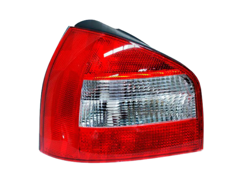Farol trasero izquierdo de un Audi A3 fabricado entre 2000 y 2003, vista principal. Apto para audiencias chilenas.