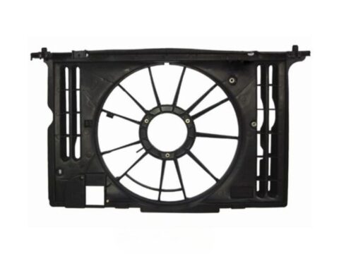 Fotografía de alta calidad del porta electroventilador específico para el Toyota Corolla modelo 2008 en adelante.