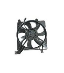 Repuesto de un electroventilador completo para un Nissan Tiida modelo 2006-2015, en Chile.