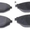 Pastillas de freno delanteras para Chevrolet Aveo 1.4 2004/2016 Spark GT 1.2 2010/2018, en cerámica con sistema anti vibración y ruido - Ultrapad.