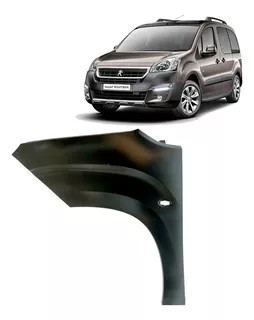 Tapabarro delantero izquierdo para Peugeot Partner K9 2019 en adelante y Citroen Berlingo 2019 en adelante, con orificio para intermitente. Ideal para reemplazo en vehículos de motor en Chile.