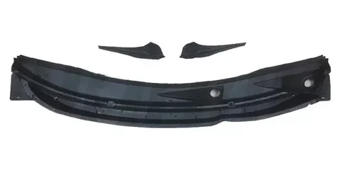 Piezas de rejilla de capot para Nissan Versa 2013 en adelante, vista frontal.