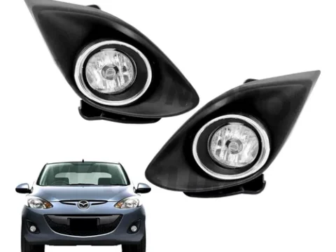 Kit de neblineros para Mazda 2 del año 2011 al 2015, ideal para mejorar la visibilidad en días neblinosos o con poca luz. Perfecto para tu auto Mazda en Chile.