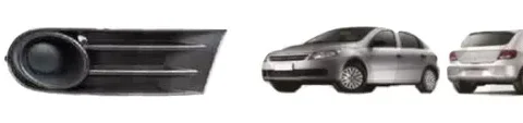 Faro antiniebla derecho para auto Volkswagen Gol Trend G5 2010/2013 sin agujero, pieza de repuesto de alta calidad para automóviles.
