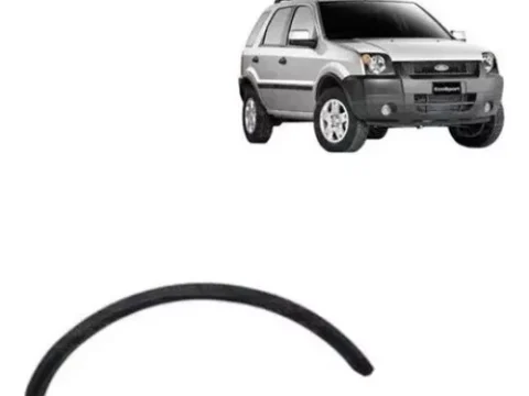 Pieza de repuesto para automóvil: Moldura del Tapabarro Delantero Posterior Derecho para Ford Ecosport modelos 2003 a 2007.