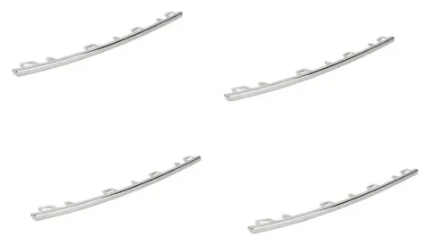 Piezas de molduras cromadas delanteras para Volkswagen Amarok 2017/2023, set de 10 unidades.