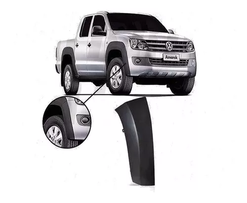Moldura Tapabarro Delantero Derecho Corta Volkswagen Amarok 2010/2016 1 Repuesto de tapabarro delantero derecho corto para Volkswagen Amarok fabricado entre los años 2010 y 2016. Perfecto para mantener tu vehículo en óptimas condiciones en Chile.