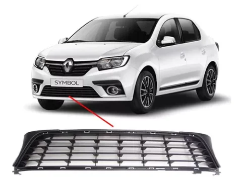 Rejilla de parachoques del Renault Symbol 2017/2021 en Chile.