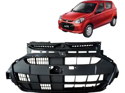 Rejilla de parachoques delantero para Suzuki Alto 800 del año 2013 al 2016, sin neblineros. Repuesto original para automóviles en Chile. ¡Compra ahora!