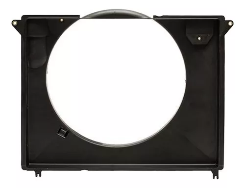 Porta Electroventilador Toyota Hilux Vigo 2005/2010 1 Pieza de repuesto para el electroventilador de Toyota Hilux Vigo fabricado entre 2005 y 2010, en color negro, alta calidad y detalle.