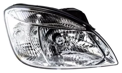 Óptico derecho cromado para sedán o hatchback Kia Rio 2006/2008, imagen principal.
