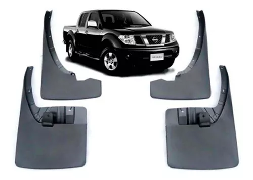 Set Guardabarros Nissan Navara 2008/2015 1 Pieza de repuesto de automóvil: Guardabarros para Nissan Navara 2008-2015, ideal para proteger la parte trasera del vehículo.