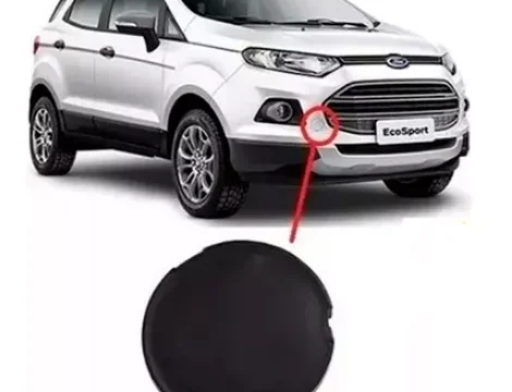 Alt text para SEO de la imagen del Tapa Gancho Remolque Delantera de un Ford Ecosport 2013/2018, dirigido a audiencia chilena.