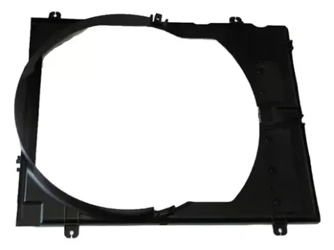 Pieza de repuesto para el electroventilador de un modelo específico de camioneta Mitsubishi L200 fabricado entre los años 2007 y 2009.