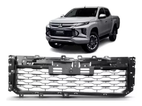 Rejilla de parachoques delantero para Mitsubishi L200 del año 2019 al 2024.