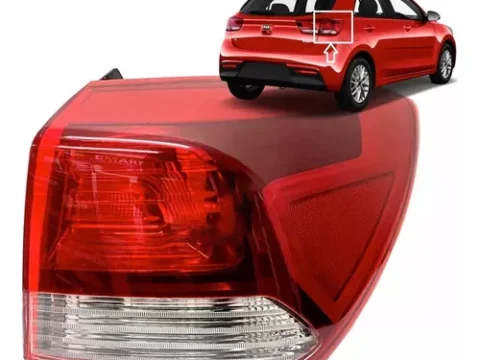 Foco trasero derecho de un automóvil Kia Rio 3 y 5 del año 2017 al 2021.