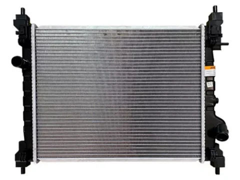 Radiador tipo original para Chevrolet Spark Gt 1.2 del año 2011 al 2018, con tecnología brazed - imagen principal.