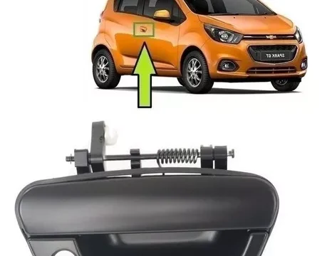 Reemplazo de la manilla delantera derecha para Chevrolet Spark GT del año 2011 al 2017.