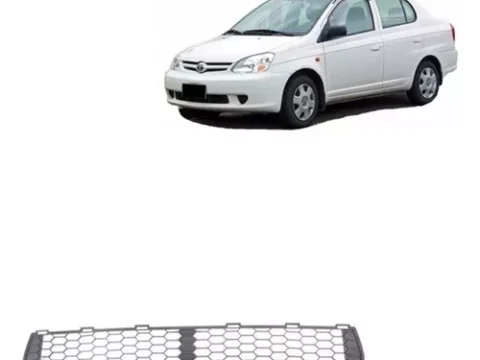 Rejilla Parachoques Delantero Toyota Yaris 2003/2005 Sedan - Accesorio automotriz para auto Toyota Yaris años 2003 a 2005, ideal para mejorar la estética y proteger el parachoques delantero. ¡Encuentra este producto en Chile!