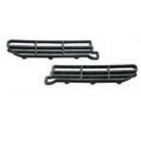 Set de dos piezas de rejilla frontal para Peugeot Partner modelo 1996 a 2002. Perfecto para tu vehículo, ideal para renovar su aspecto.