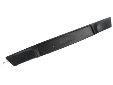 Pieza de recambio para el Spoiler Delantero de un Opel Corsa del año 2012 en adelante, mostrando la parte frontal del automóvil.