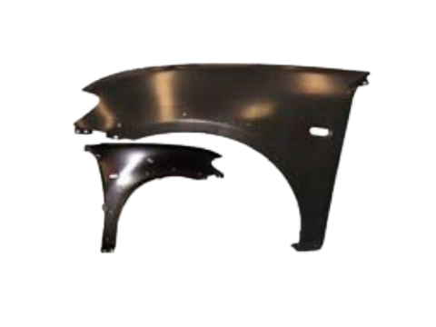 Tapabarro delantero derecho para Mitsubishi L200 modelo 2008-2015 con orificios para extensiones de tapabarro. Producto de alta calidad para tu vehículo.