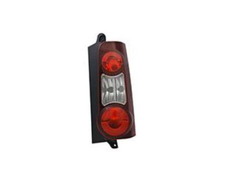 Faro trasero izquierdo en color negro para Peugeot Partner B9 del año 2012 al 2019 con puerta doble, vista principal.