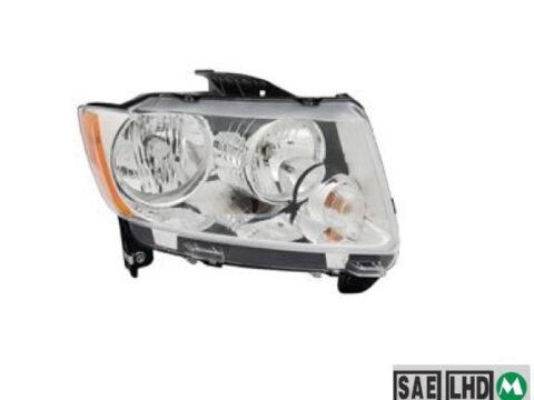 Reflector ambar del optico derecho de Jeep Compass 2011/2013 para audiencia chilena