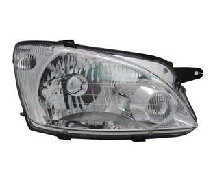Óptico derecho delantero de un Chevrolet Corsa Plus 2006/2008, con el número de reemplazo Mg-30-009R, pieza de repuesto para vehículos en Chile.