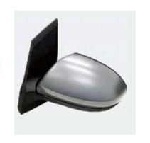 Repuesto de Espejo Derecho para Mazda 2 modelo 2008 hacia adelante, con ajuste eléctrico, listo para ser pintado. Perfecto para tu auto.