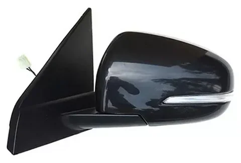 Espejo derecho eléctrico abatible con blinker para pintar, compatible con Suzuki New Vitara 2016 a 2023. Modelo 8H7P. Repuesto automotriz en Chile.