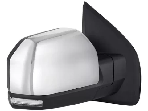 Espejo derecho cromado eléctrico con defroster, blinker y punto ciego para Ford F150 2015/2018 en Chile
