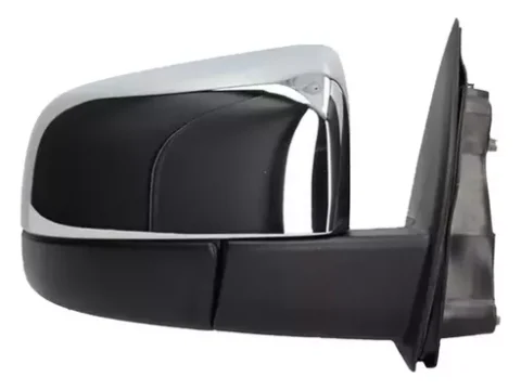Espejo izquierdo eléctrico cromado de Ford Ranger 2013/2023. Muestra la pieza de repuesto para automóviles. Ideal para vehículos Ford en Chile.