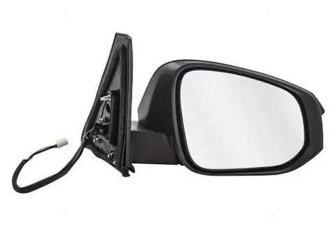 Espejo derecho eléctrico con defroster, señalizador y luz de asistencia para Toyota 4Runner 2014/2024, orientado a público chileno.