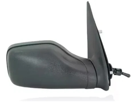Repuesto del espejo derecho para Peugeot 106/Citroen Ax con comando manual, ideal para autos en Chile.