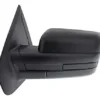 Espejo derecho negro eléctrico para un camioneta Ford F150 de los años 2009 a 2014.