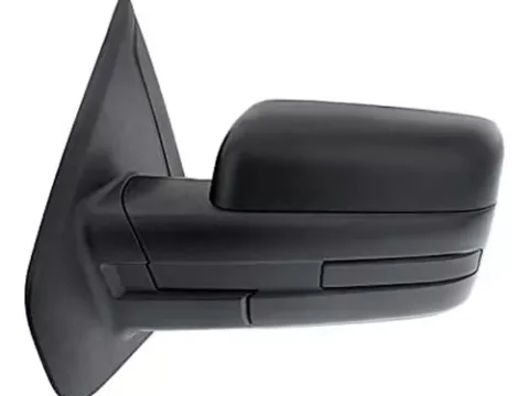 Espejo derecho negro eléctrico para un camioneta Ford F150 de los años 2009 a 2014.