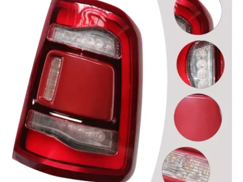 Foco trasero derecho rojo de Dodge Ram 1500 2019 en adelante