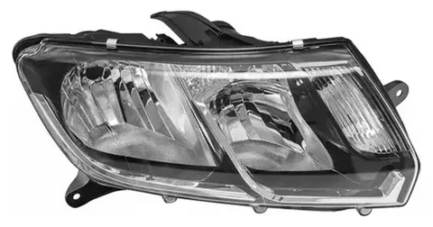 Optico Derecho de Renault Symbol 2013-2017 con regulador de altura, repuesto original para automóviles en Chile.