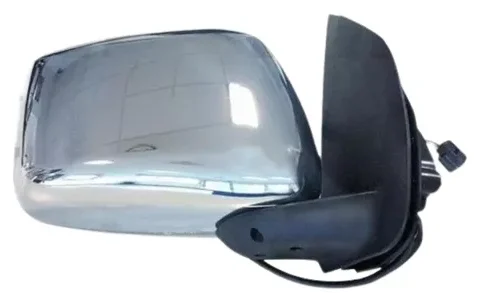 Espejo derecho eléctrico y cromado para Nissan Navara 2008-2015, reemplazo VM-2450Cer, pieza de repuesto para vehículo.