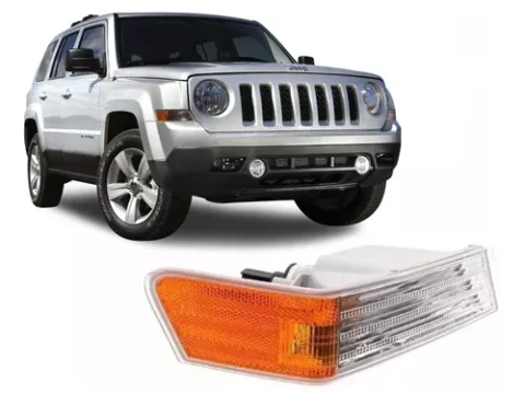 Fotografía del farol intermitente derecho de un Jeep Patriot del año 2008 al 2014.